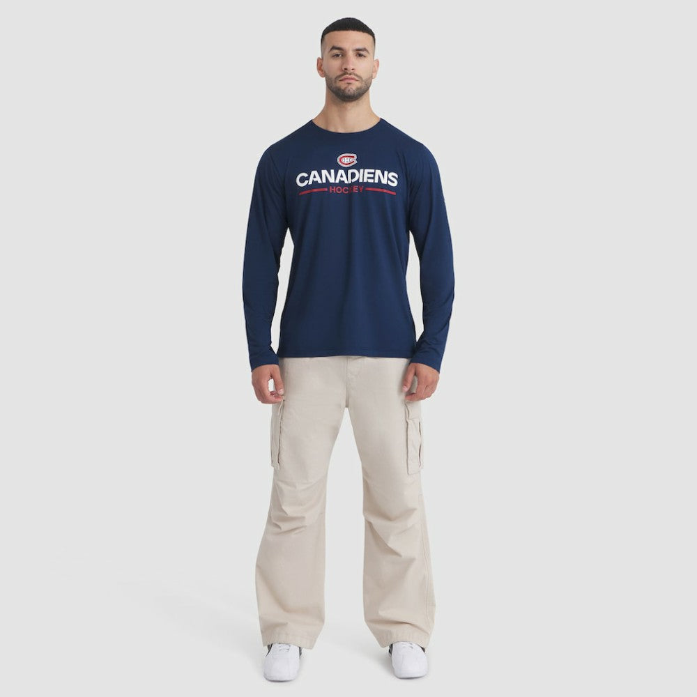 Montreal Canadiens Fanatics Authentic Pro Rink Tech Long Sleeve T-Shirt Online