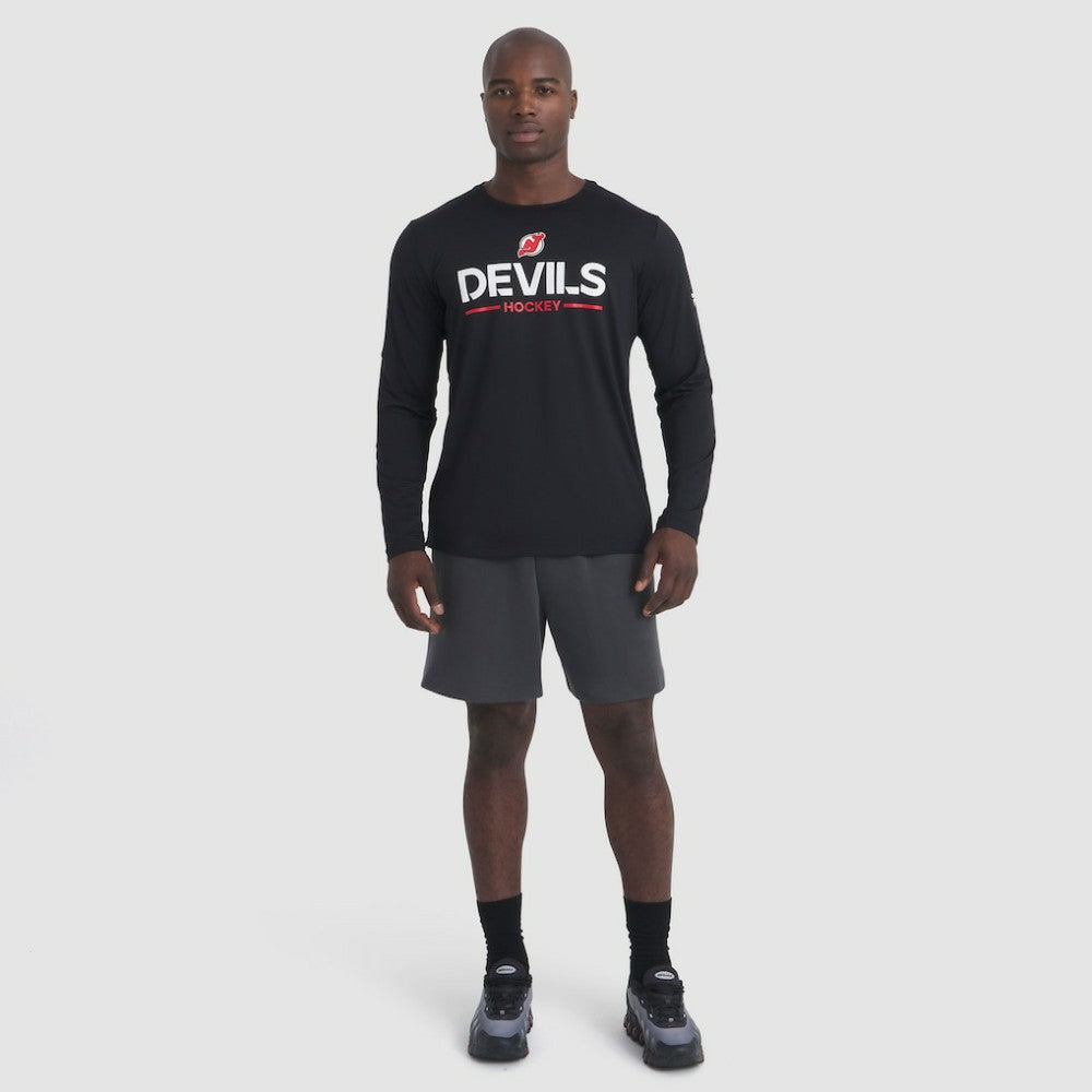New Jersey Devils Fanatics Authentic Pro Rink Tech Long Sleeve T-Shirt Sale