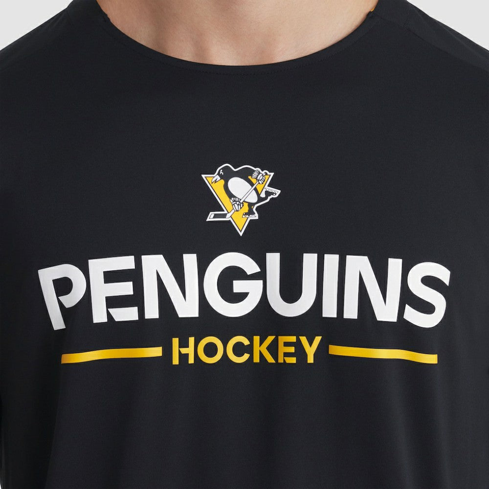 Pittsburgh Penguins Fanatics Authentic Pro Rink Tech Long Sleeve T-Shirt For Sale