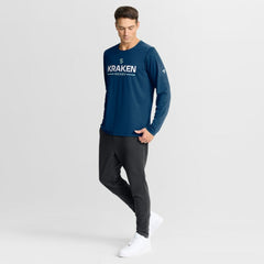 Seattle Kraken Fanatics Authentic Pro Rink Tech Long Sleeve T-Shirt For Sale