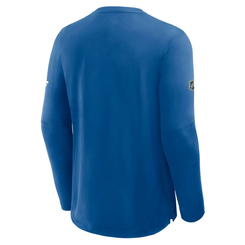 St. Louis Blues Fanatics Authentic Pro Rink Tech Long Sleeve T-Shirt Sale