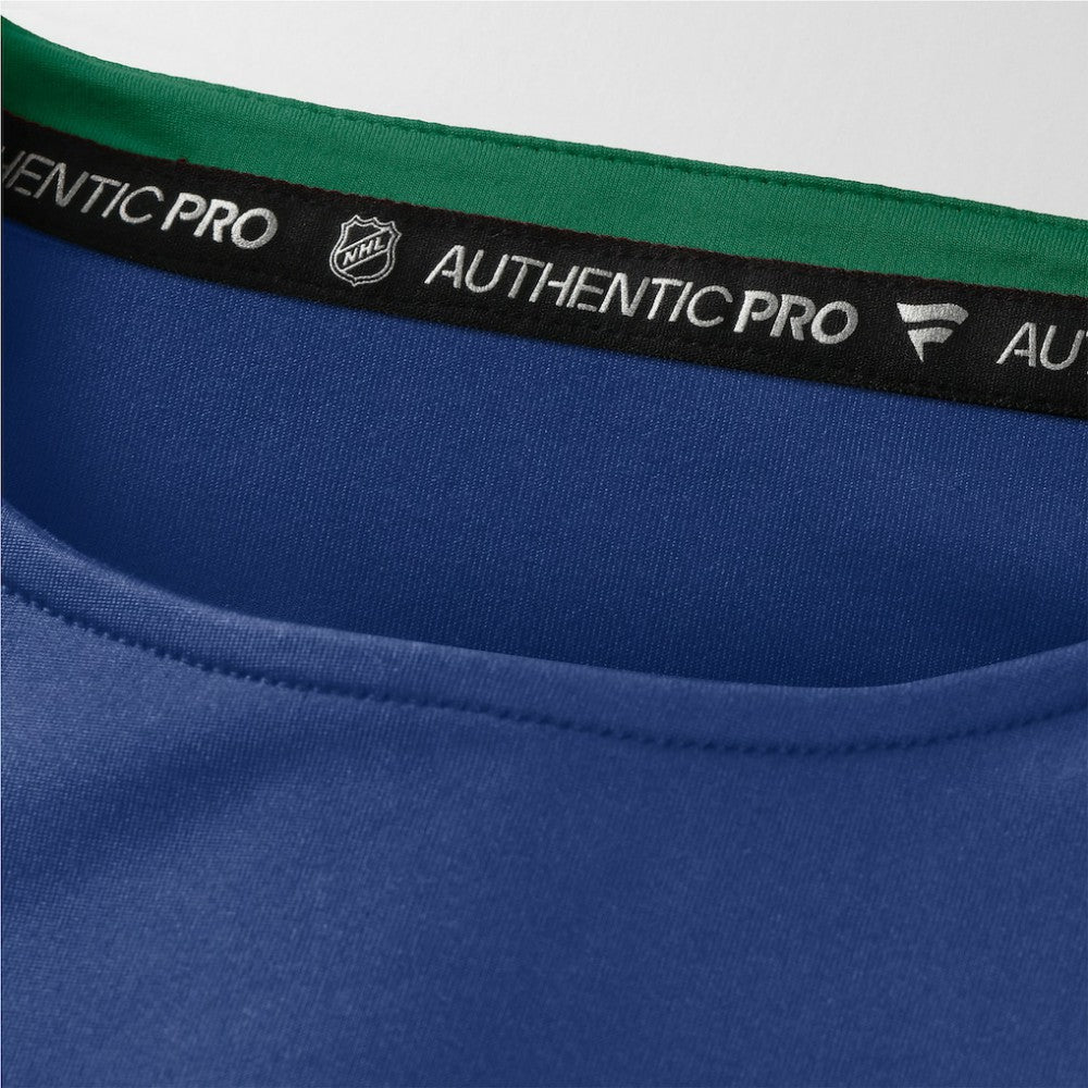Vancouver Canucks Fanatics Authentic Pro Rink Tech Long Sleeve T-Shirt For Sale