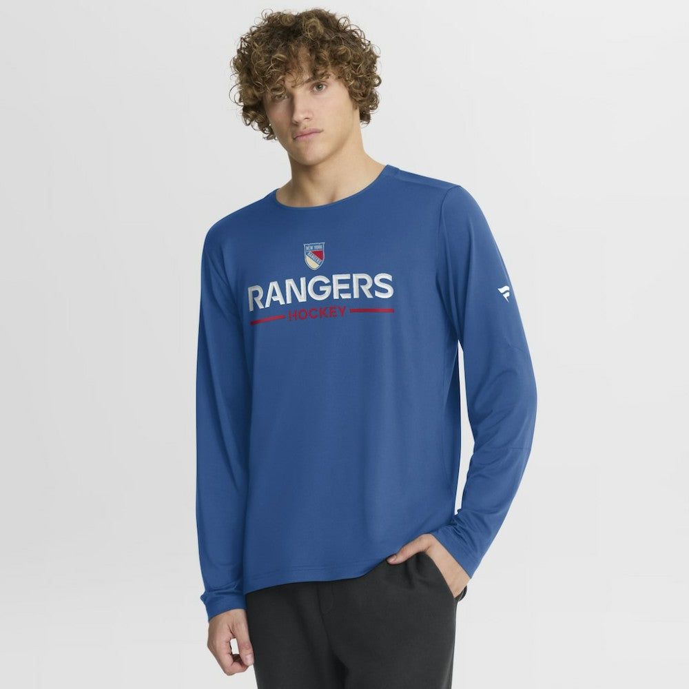 New York Rangers Fanatics Authentic Pro Rink Centennial Tech Long Sleeve T-Shirt Online