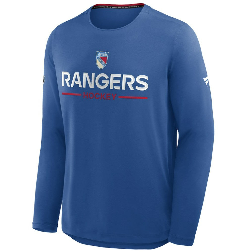 New York Rangers Fanatics Authentic Pro Rink Centennial Tech Long Sleeve T-Shirt Online