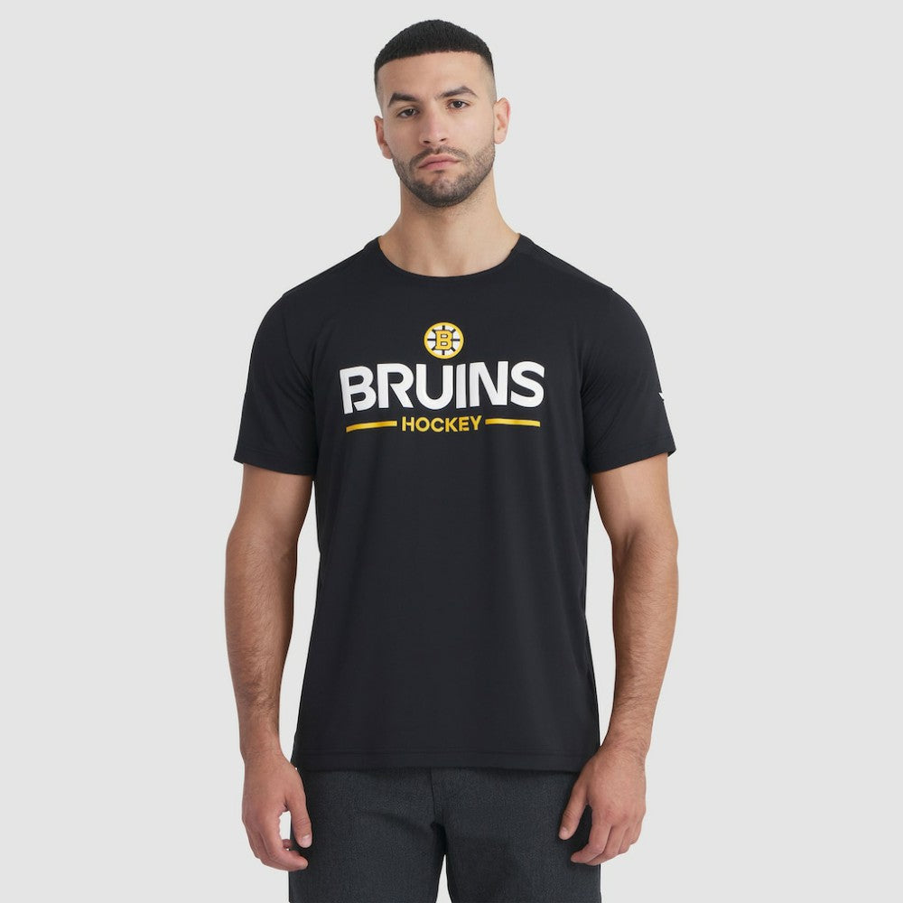 Boston Bruins Fanatics Authentic Pro Rink Tech T-Shirt On Sale