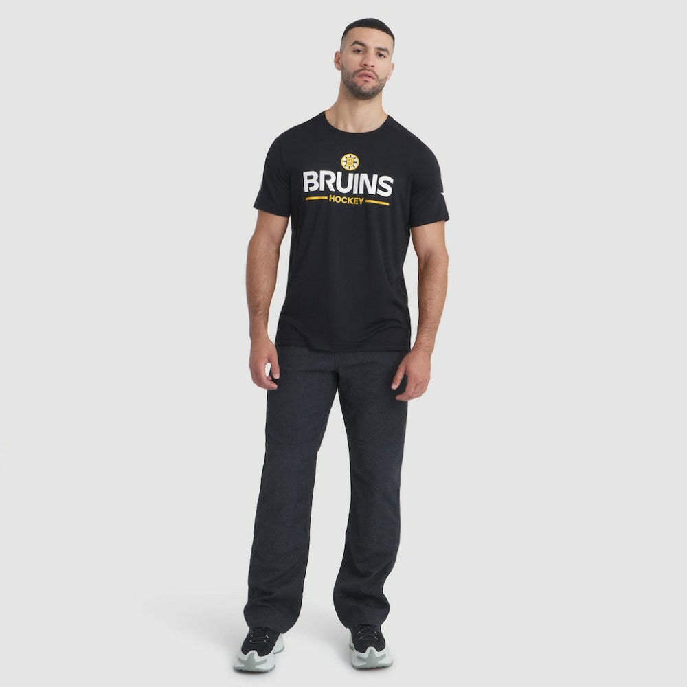Boston Bruins Fanatics Authentic Pro Rink Tech T-Shirt On Sale