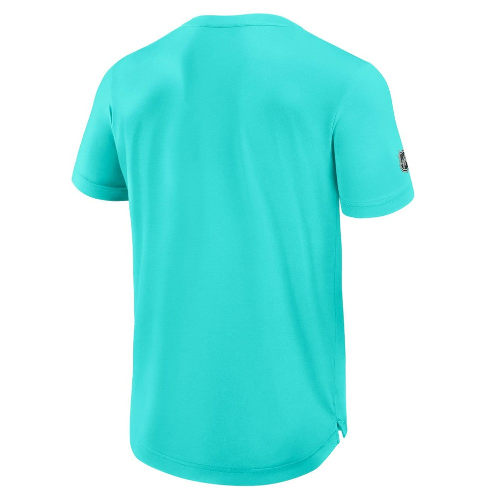 Seattle Kraken Fanatics Authentic Pro Rink Tech T-Shirt For Sale