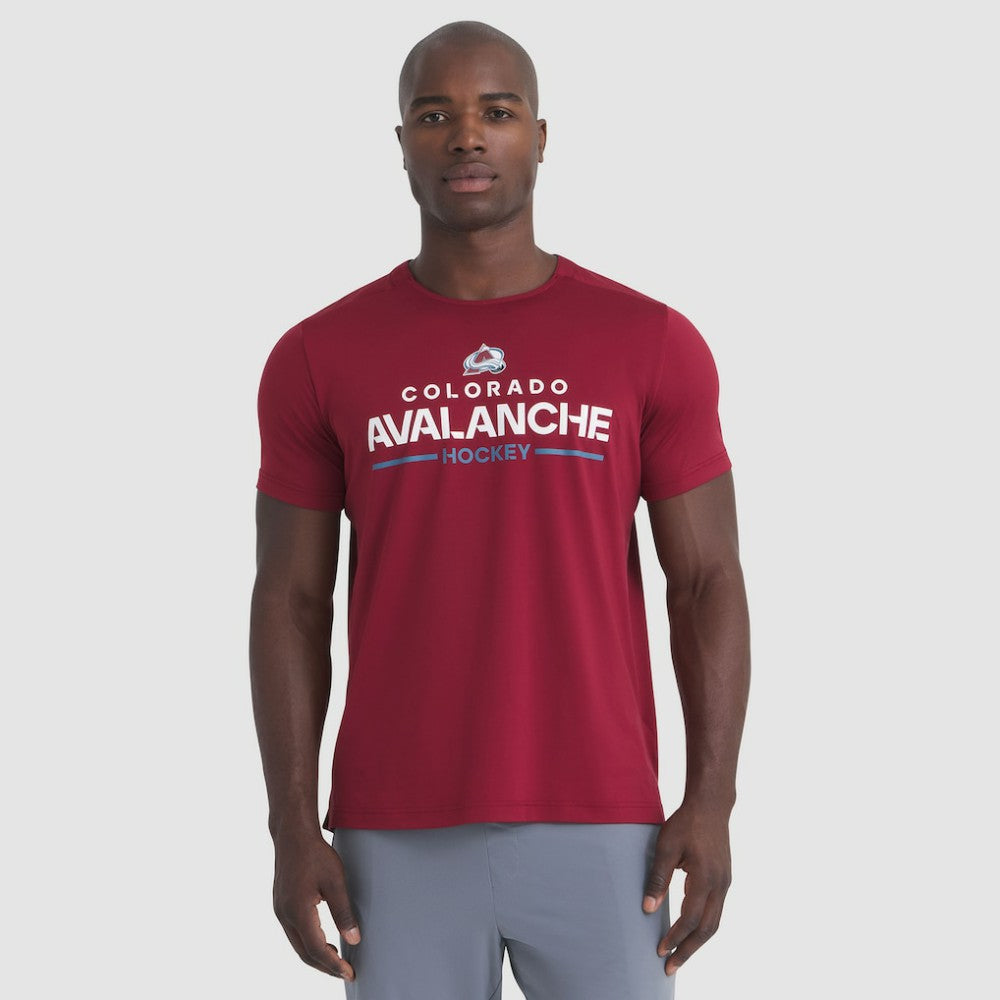 Colorado Avalanche Fanatics Authentic Pro Rink Tech T-Shirt On Sale
