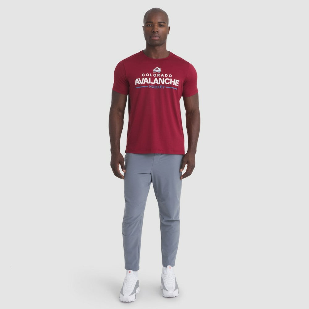Colorado Avalanche Fanatics Authentic Pro Rink Tech T-Shirt On Sale