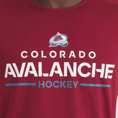 Colorado Avalanche Fanatics Authentic Pro Rink Tech T-Shirt On Sale