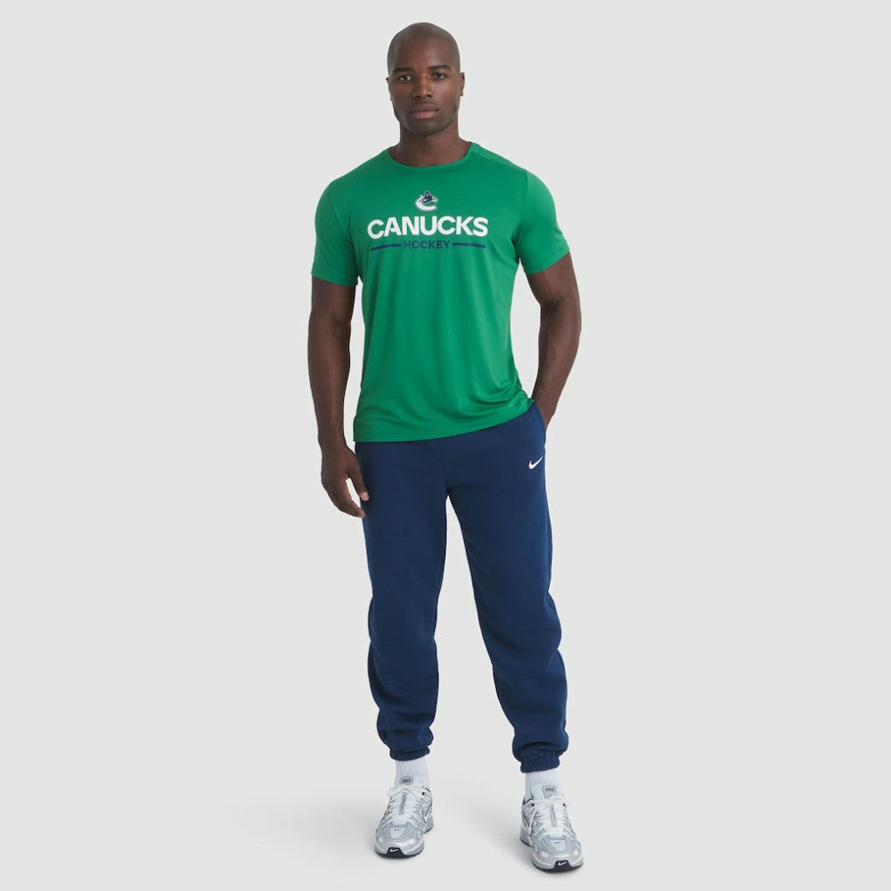 Vancouver Canucks Fanatics Authentic Pro Rink Tech T-Shirt For Sale