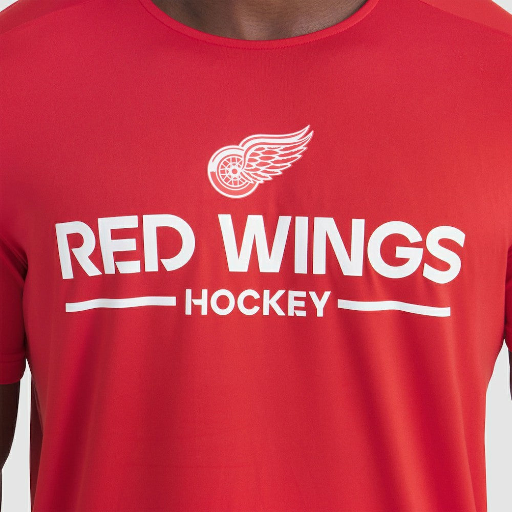 Detroit Red Wings Fanatics Authentic Pro Rink Tech T-Shirt Outlet