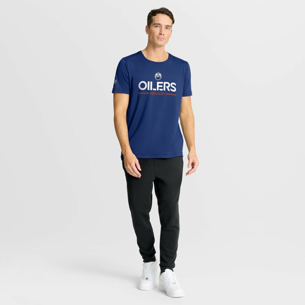Edmonton Oilers Fanatics Authentic Pro Rink Tech T-Shirt Discount
