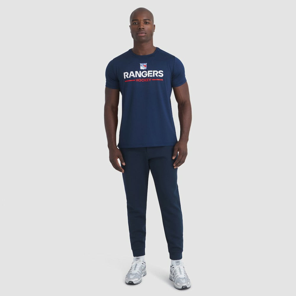 New York Rangers Fanatics Authentic Pro Rink Tech T-Shirt On Sale