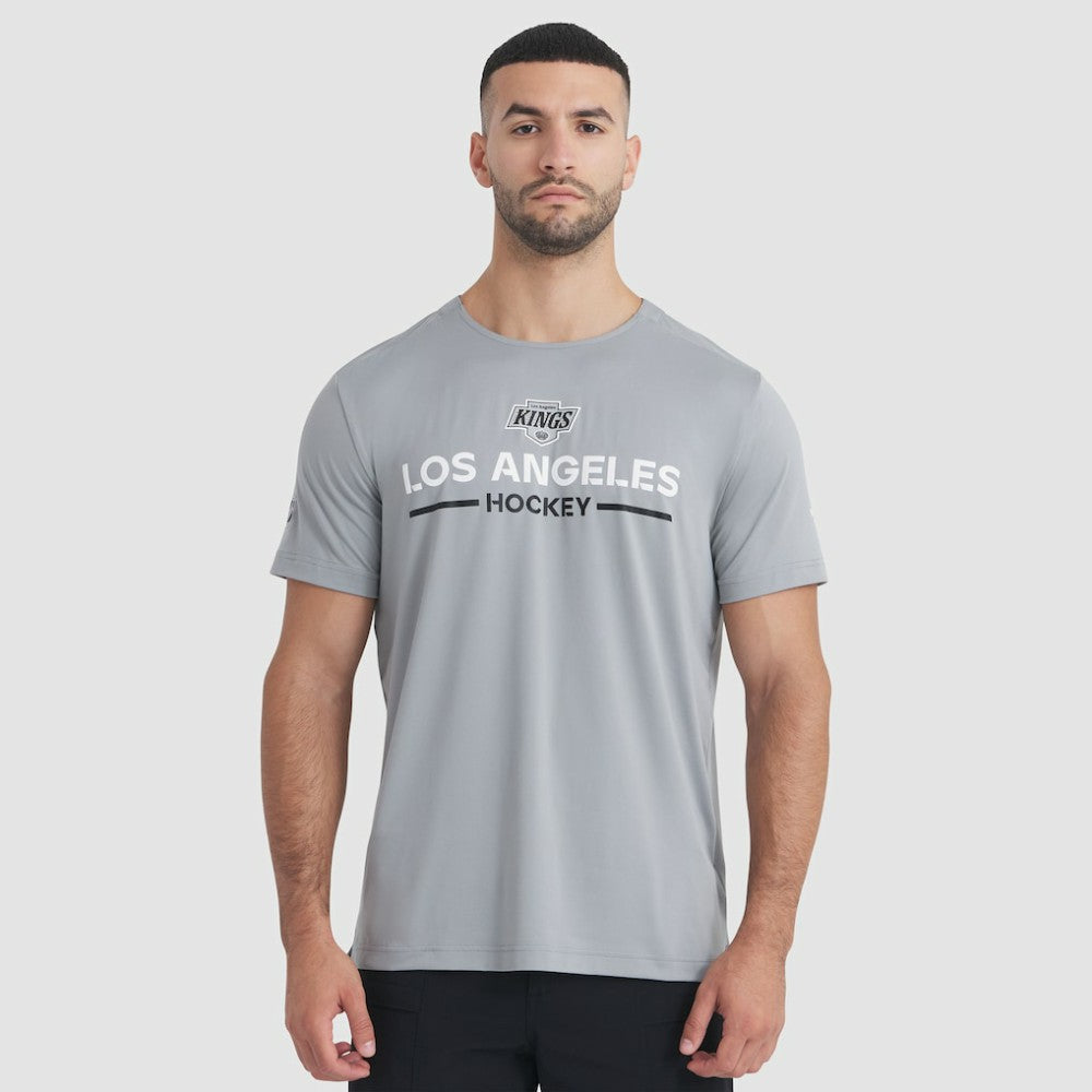 Los Angeles Kings Fanatics Authentic Pro Rink Tech T-Shirt On Sale