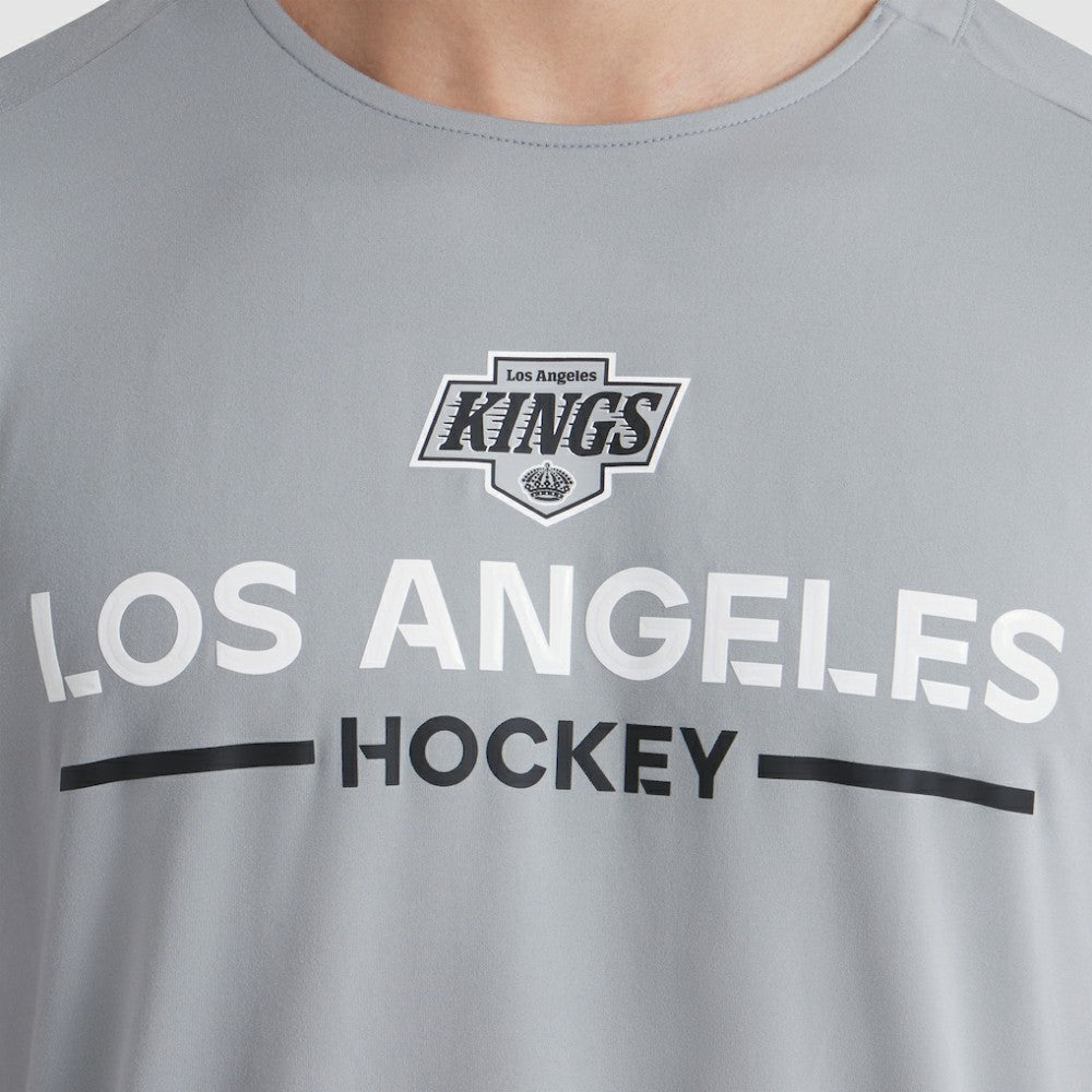 Los Angeles Kings Fanatics Authentic Pro Rink Tech T-Shirt On Sale