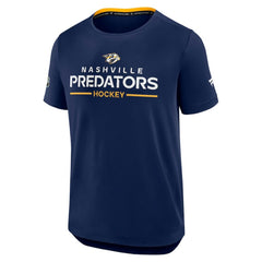 Nashville Predators Fanatics Authentic Pro Rink Tech T-Shirt Discount