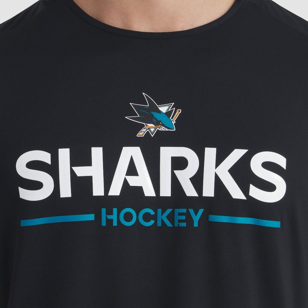 San Jose Sharks Fanatics Authentic Pro Rink Tech T-Shirt Sale