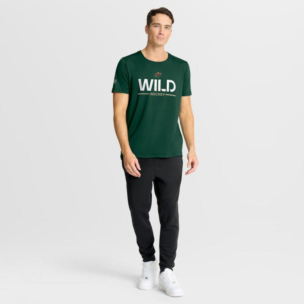 Minnesota Wild Fanatics Authentic Pro Rink Tech T-Shirt Sale