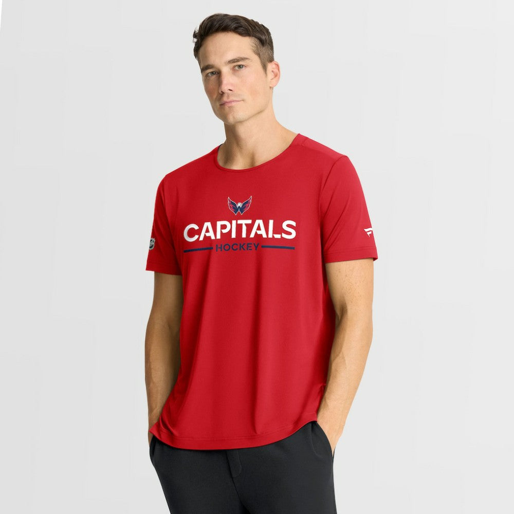 Washington Capitals Fanatics Authentic Pro Rink Tech T-Shirt For Sale