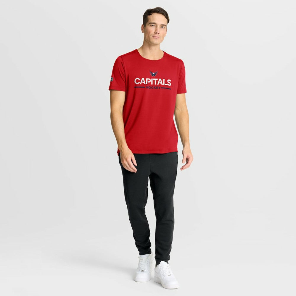 Washington Capitals Fanatics Authentic Pro Rink Tech T-Shirt For Sale