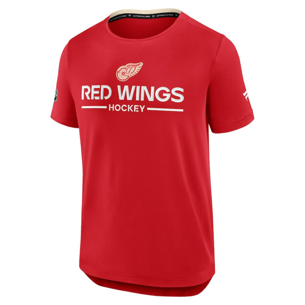 Detroit Red Wings Fanatics Authentic Pro Centennial Rink Tech T-Shirt Online