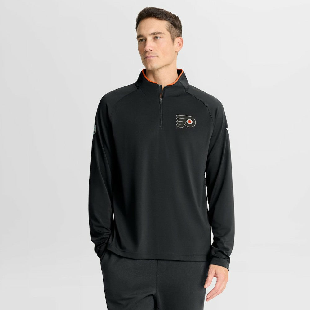 Philadelphia Flyers Fanatics Authentic Pro Rink Training Quarter-Zip Pullover Discount