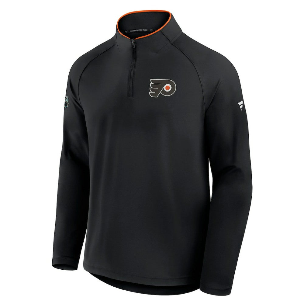 Philadelphia Flyers Fanatics Authentic Pro Rink Training Quarter-Zip Pullover Discount