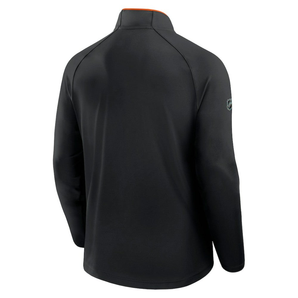 Philadelphia Flyers Fanatics Authentic Pro Rink Training Quarter-Zip Pullover Discount
