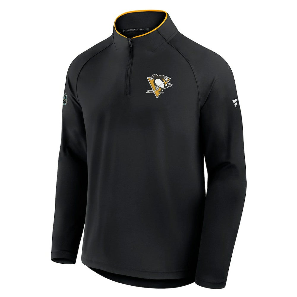 Pittsburgh Penguins Fanatics Authentic Pro Rink Training Quarter-Zip Pullover Discount