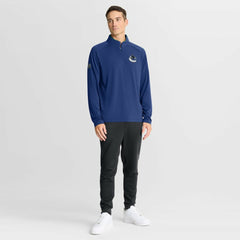 Vancouver Canucks Fanatics Authentic Pro Rink Training Quarter-Zip Pullover For Sale