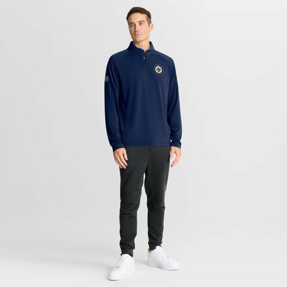 Winnipeg Jets Fanatics Authentic Pro Rink Training Quarter-Zip Pullover For Sale