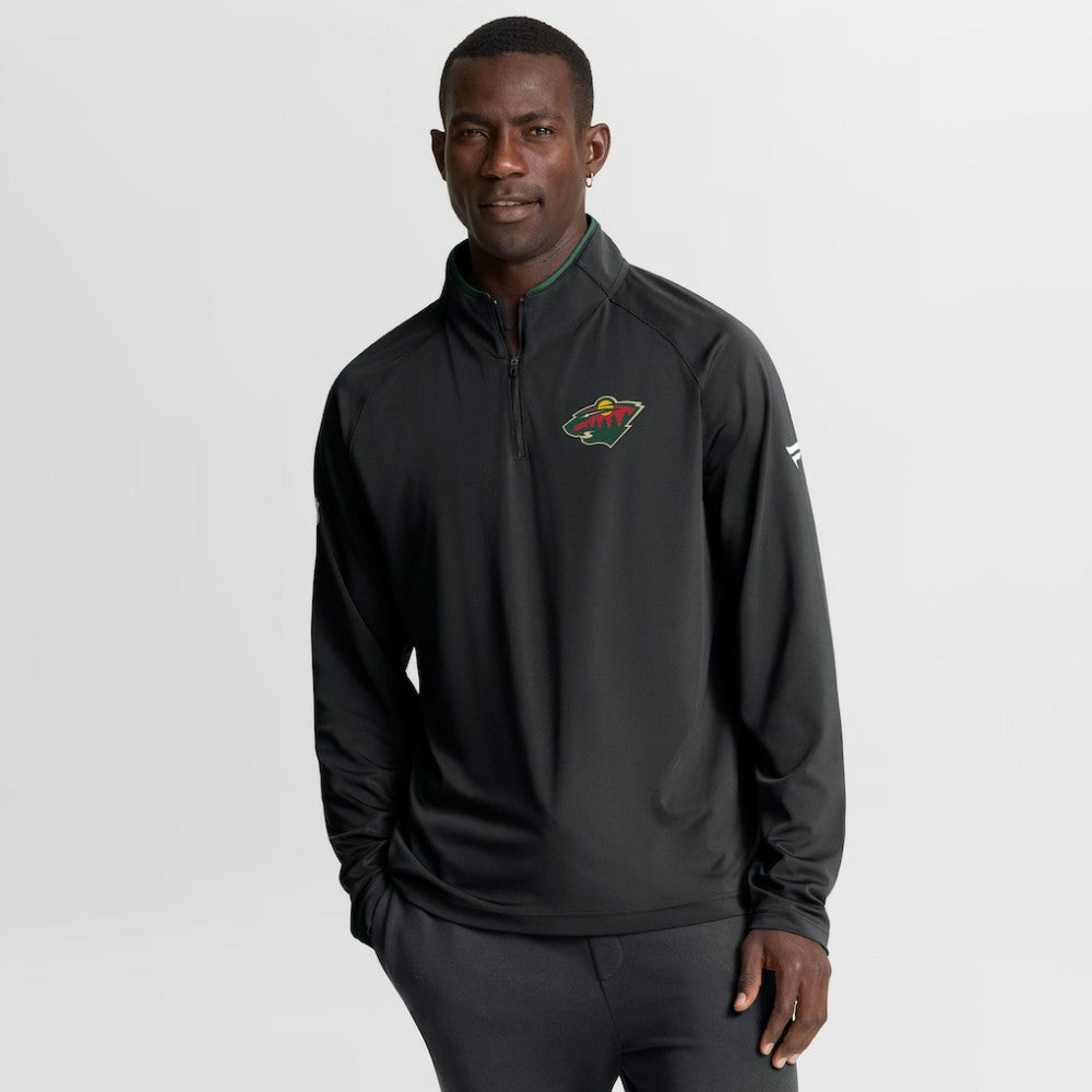Minnesota Wild Fanatics Authentic Pro Rink Training Quarter-Zip Pullover For Sale