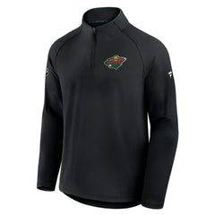 Minnesota Wild Fanatics Authentic Pro Rink Training Quarter-Zip Pullover For Sale
