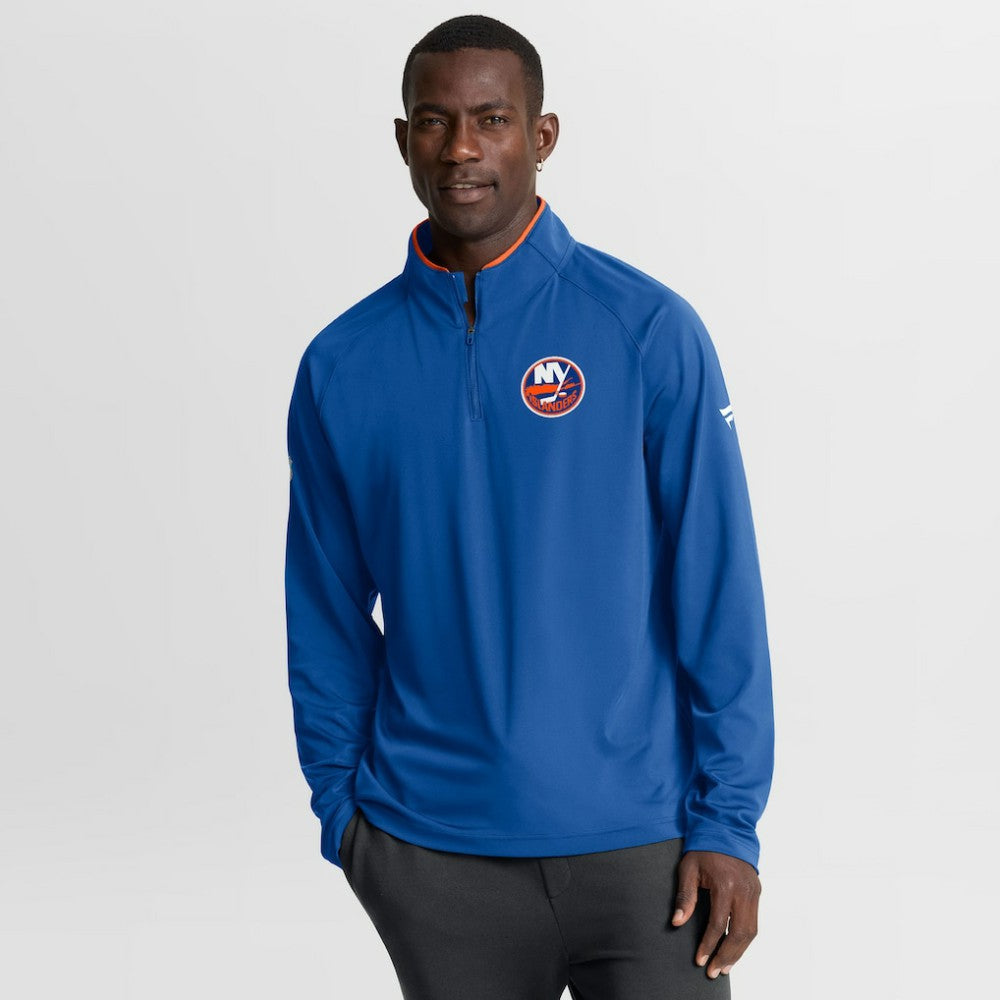 New York Islanders Fanatics Authentic Pro Rink Training Quarter-Zip Pullover For Sale
