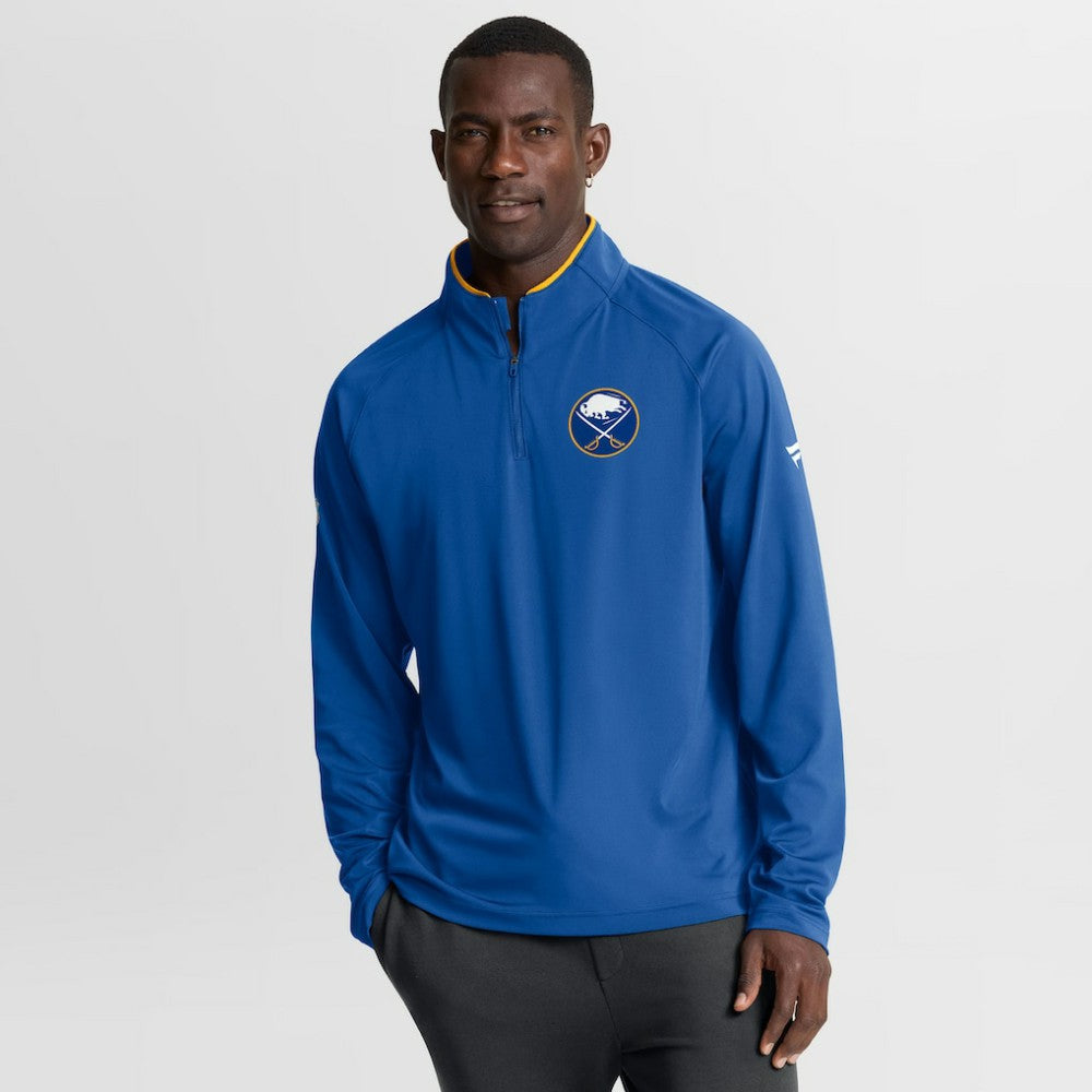 Buffalo Sabres Fanatics Authentic Pro Rink Training Quarter-Zip Pullover On Sale