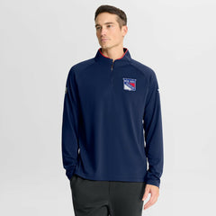 New York Rangers Fanatics Authentic Pro Rink Training Quarter-Zip Pullover Discount