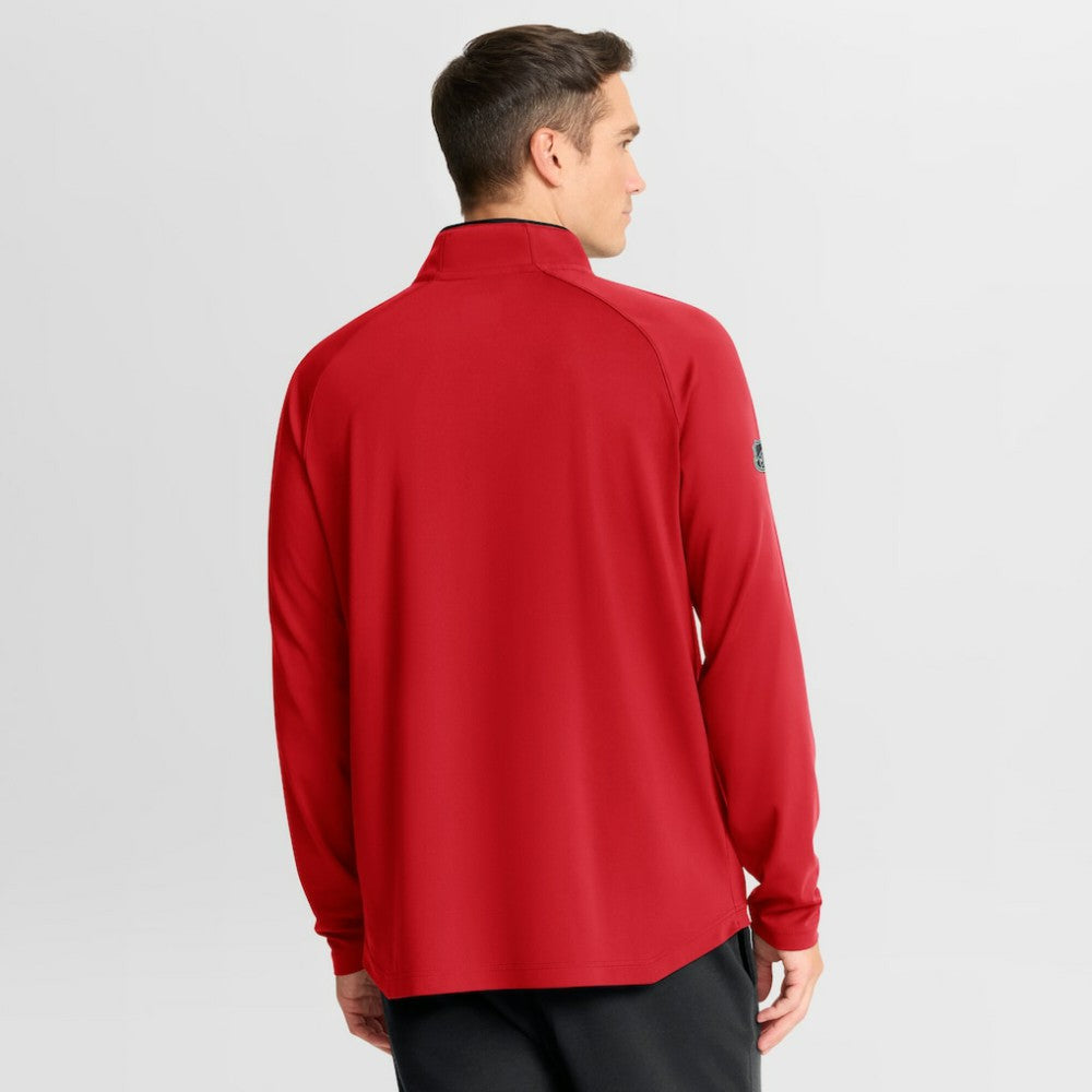 Chicago Blackhawks Fanatics Authentic Pro Rink Training Centennial Raglan Quarter-Zip Pullover Discount