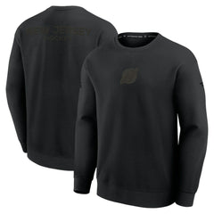 New Jersey Devils Fanatics Authentic Pro Road Tri-Blend Sweatshirt Discount