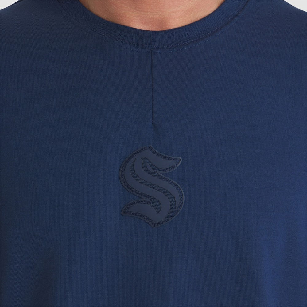 Seattle Kraken Fanatics Authentic Pro Road Tri-Blend Sweatshirt For Sale