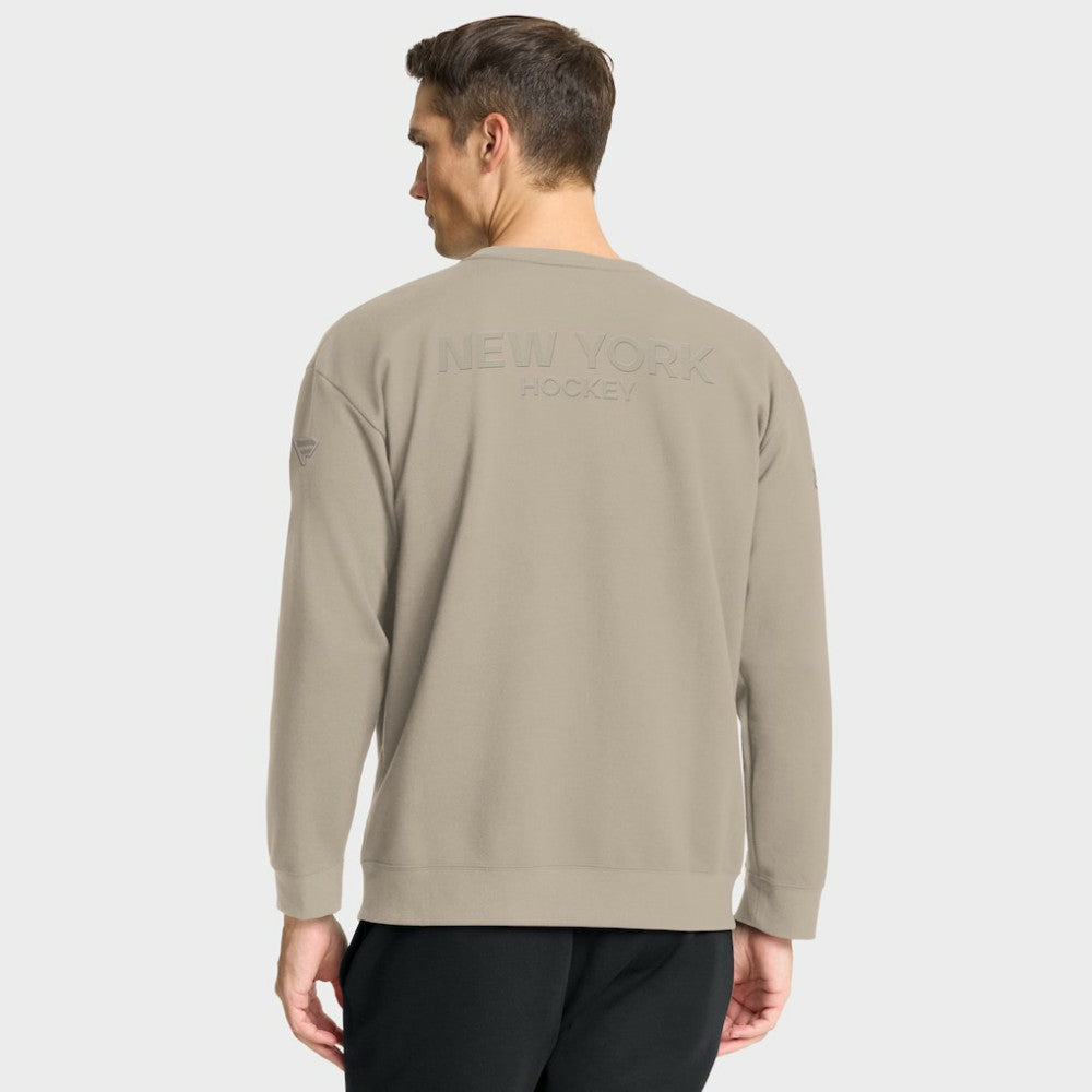 New York Islanders Fanatics Authentic Pro Road Tri-Blend Sweatshirt For Sale