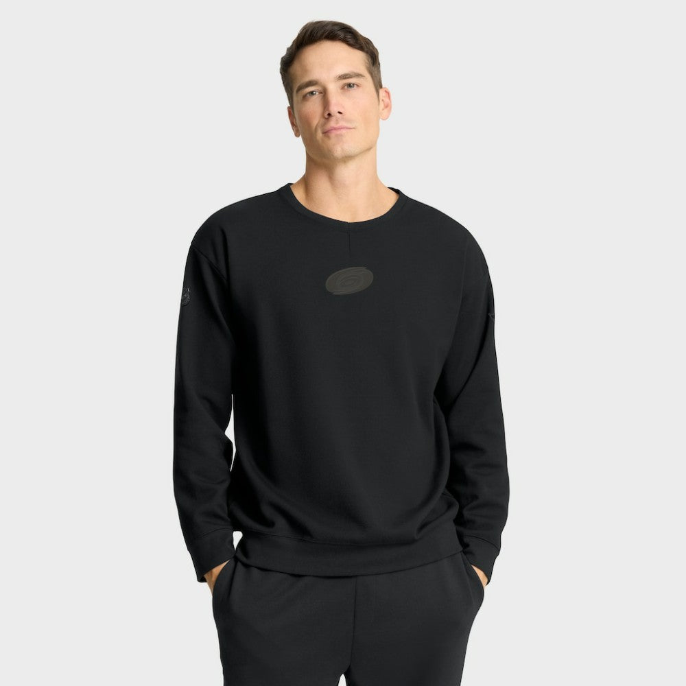 Carolina Hurricanes Fanatics Authentic Pro Road Tri-Blend Sweatshirt For Sale