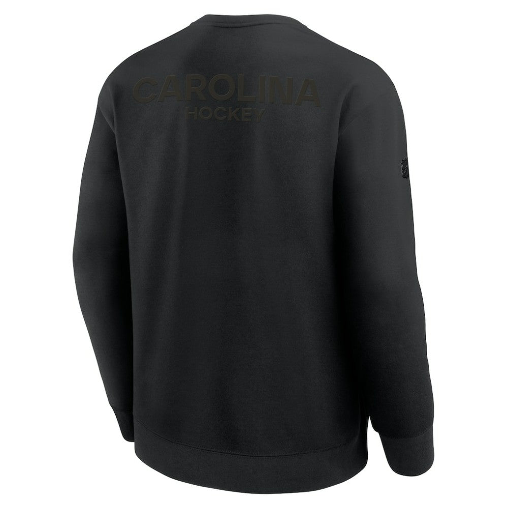 Carolina Hurricanes Fanatics Authentic Pro Road Tri-Blend Sweatshirt For Sale