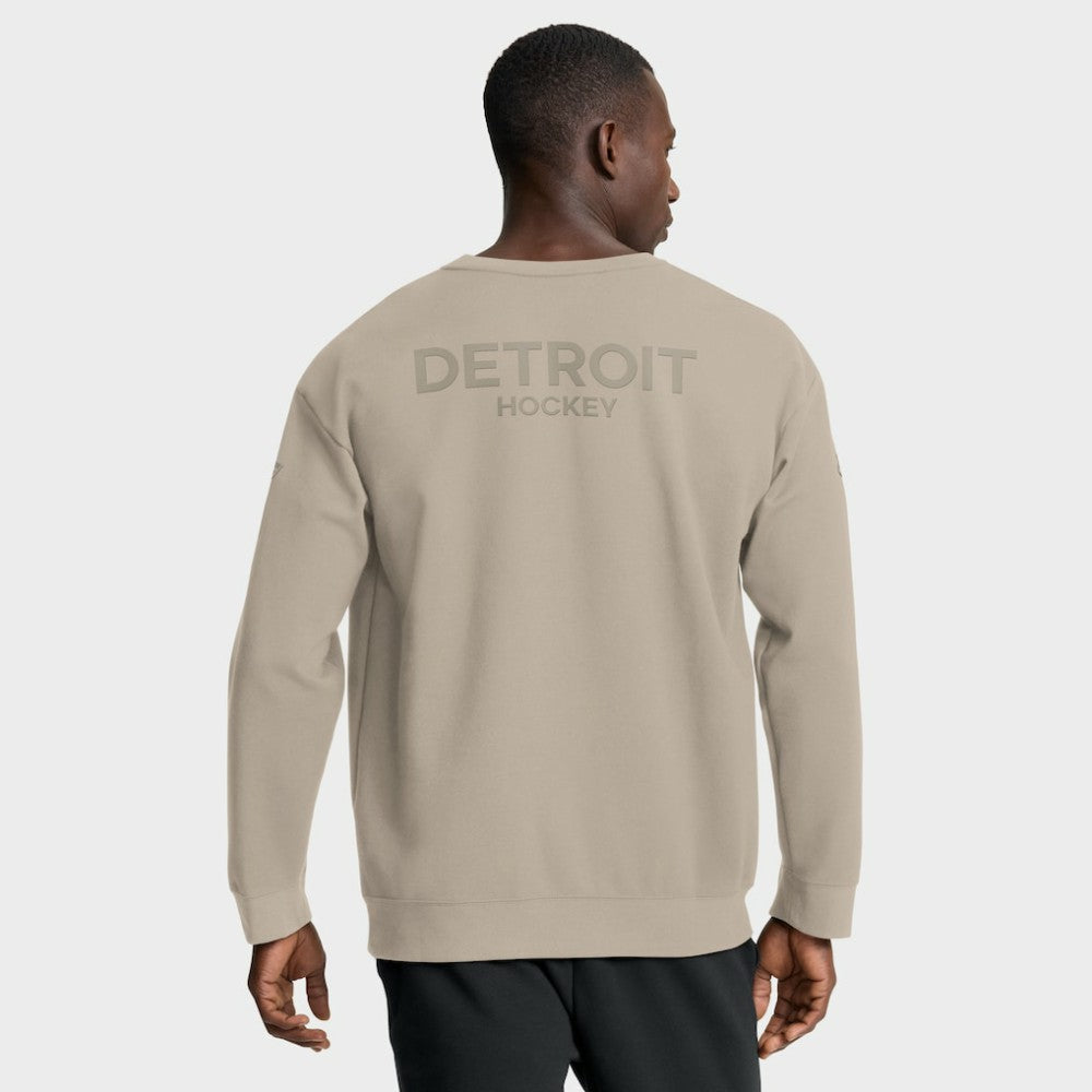 Detroit Red Wings Fanatics Authentic Pro Road Tri-Blend Sweatshirt Outlet