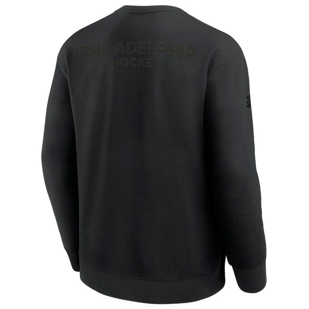 Philadelphia Flyers Fanatics Authentic Pro Road Tri-Blend Sweatshirt Outlet
