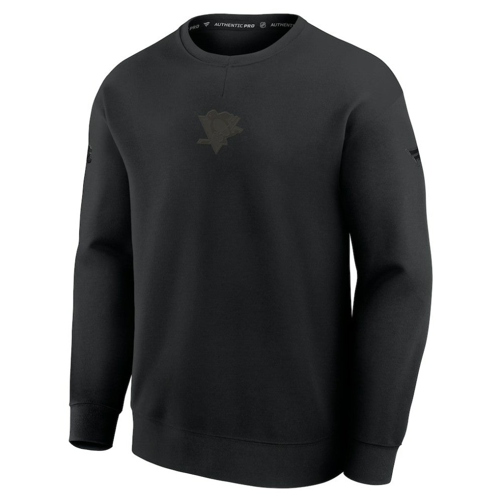 Pittsburgh Penguins Fanatics Authentic Pro Road Tri-Blend Sweatshirt Online