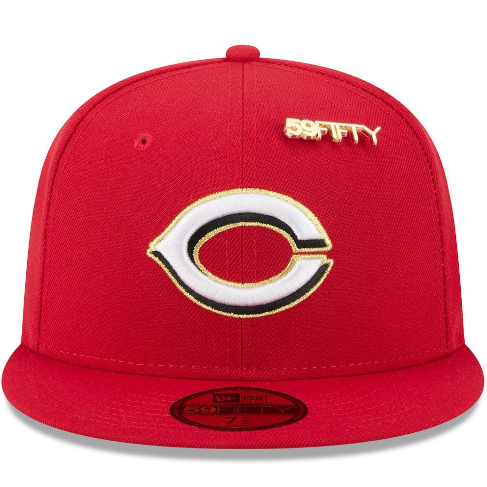 Cincinnati Reds New Era 2025 59FIFTY Day 59FIFTY Fitted Hat with Pins | MLB US