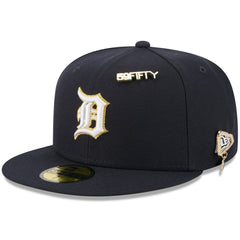 Detroit Tigers New Era 2025 59FIFTY Day 59FIFTY Fitted Hat with Pins | MLB Near me