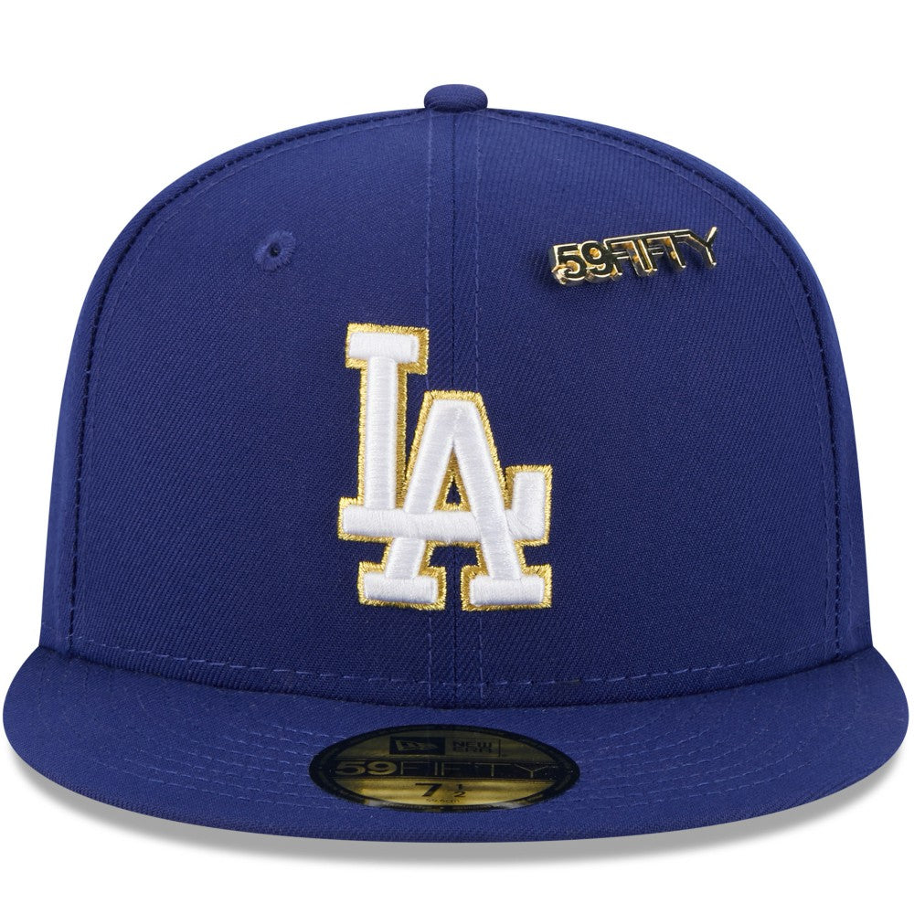 Los Angeles Dodgers New Era 2025 59FIFTY Day 59FIFTY Fitted Hat with Pins | MLB Outlet