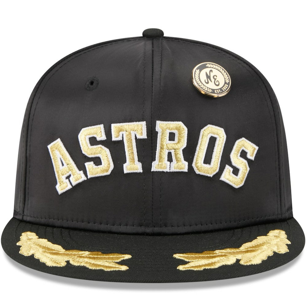 Houston Astros New Era 2025 59FIFTY Day Gold Leaf 59FIFTY Fitted Hat | MLB Discount